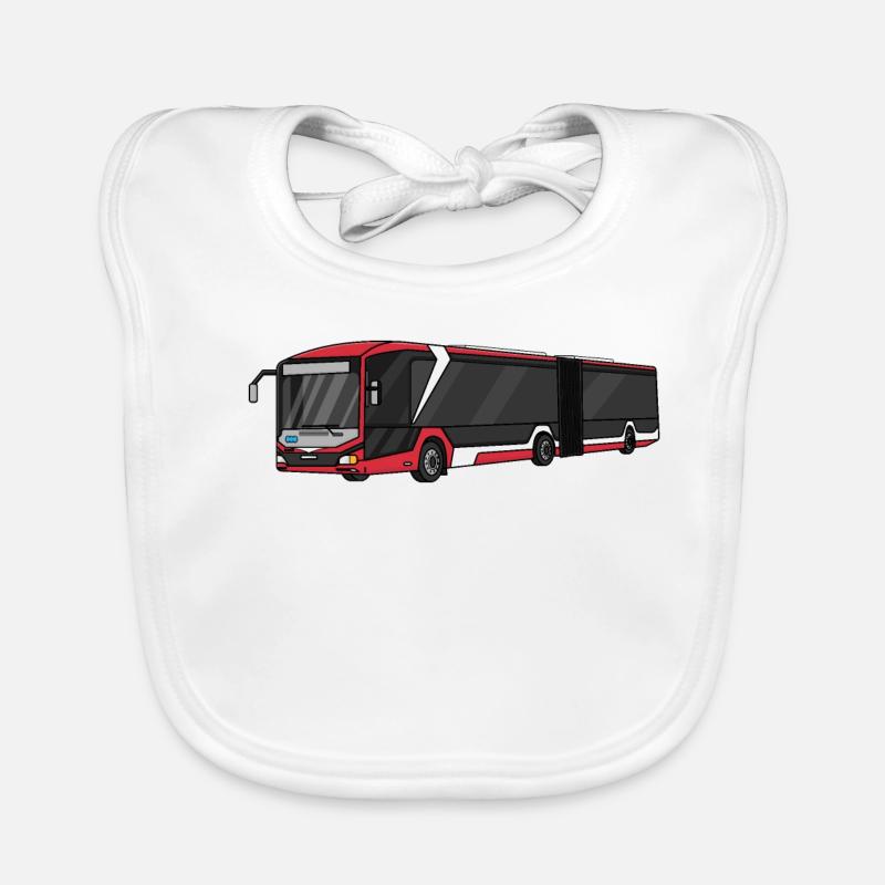 Bus Organic Baby Bibs