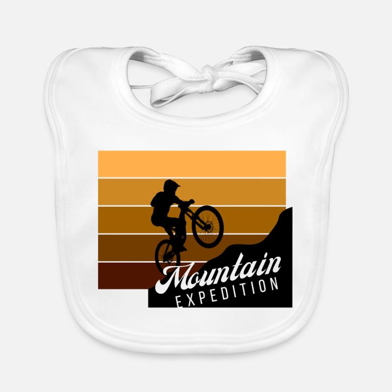 Mountain Expedition Sprung Baby Bio-Lätzchen