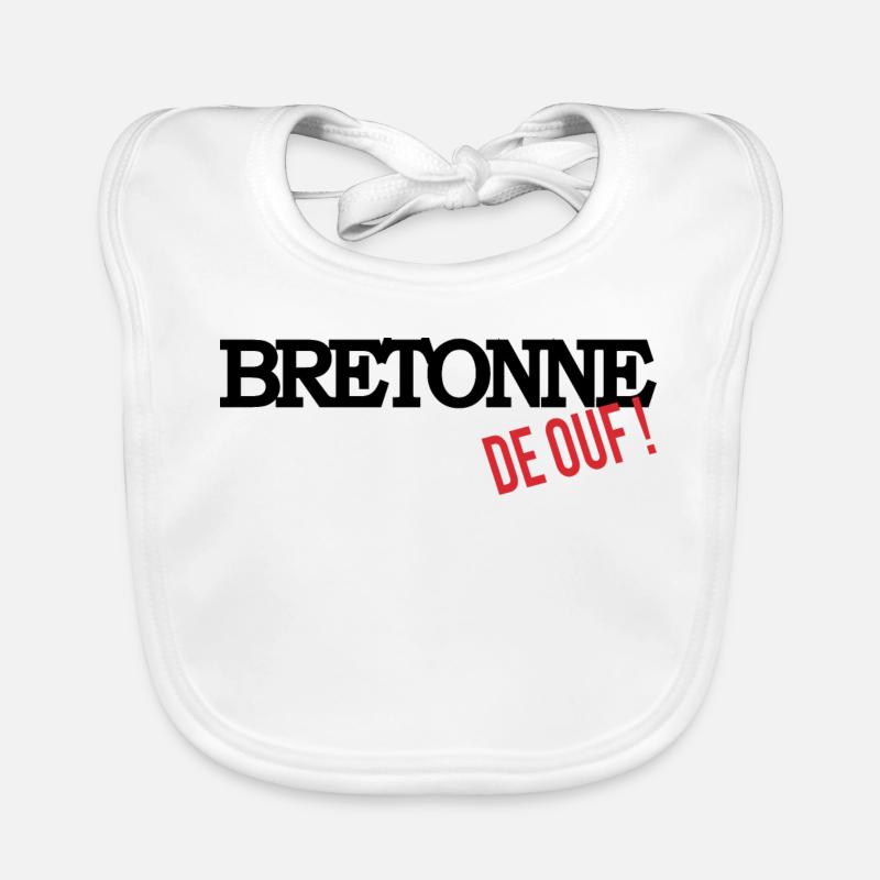 Bretonne de ouf Bavoir bio Bébé