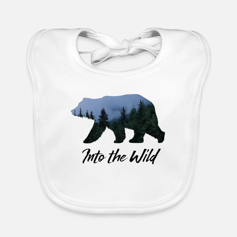 Into the wild Organic Baby Bibs