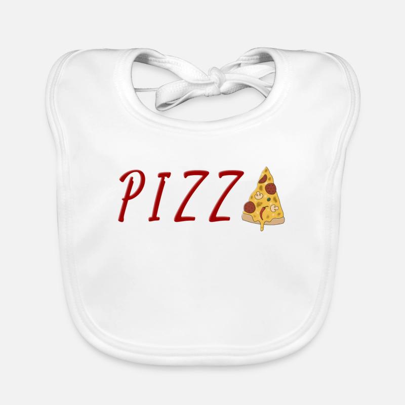 PIZZA Bavoir bio Bébé