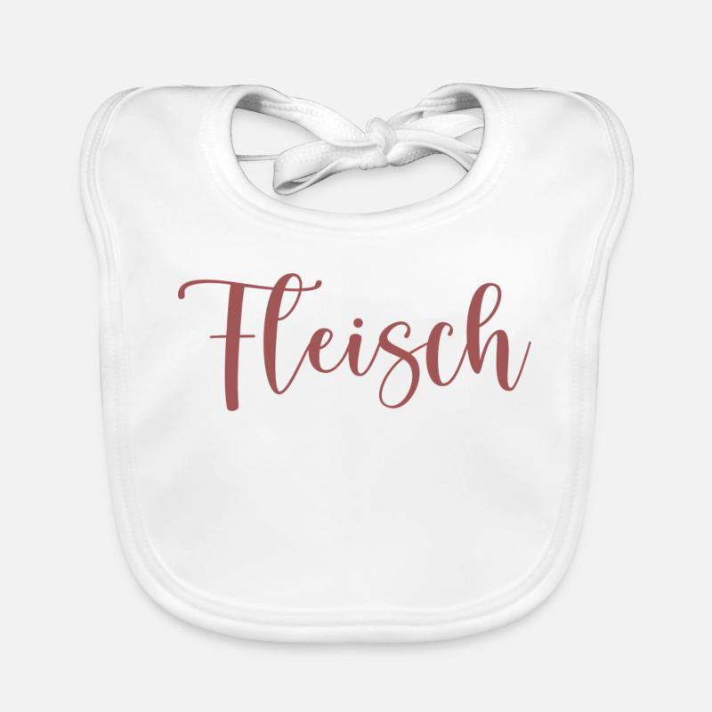 Fleisch Baby Bio-Lätzchen