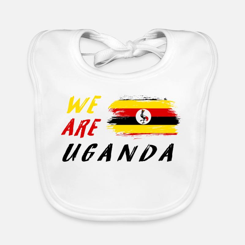 nous sommes l'Ouganda Bavoir bio Bébé