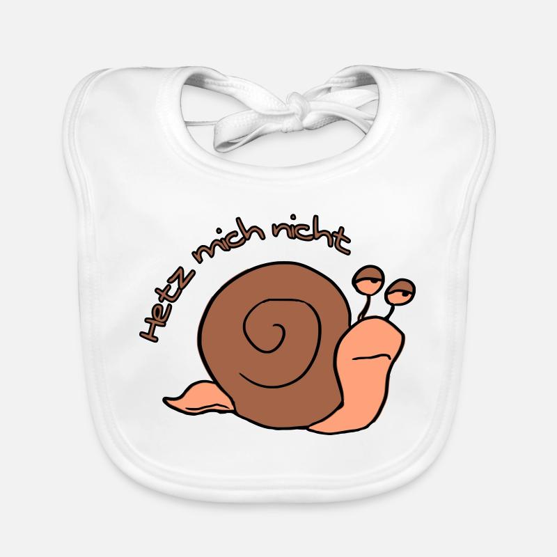 Hetz mich nicht Baby Bio-Lätzchen