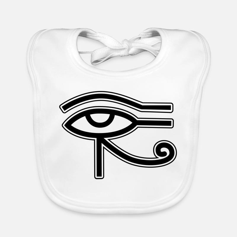 Eye Horus Egypt Organic Baby Bibs