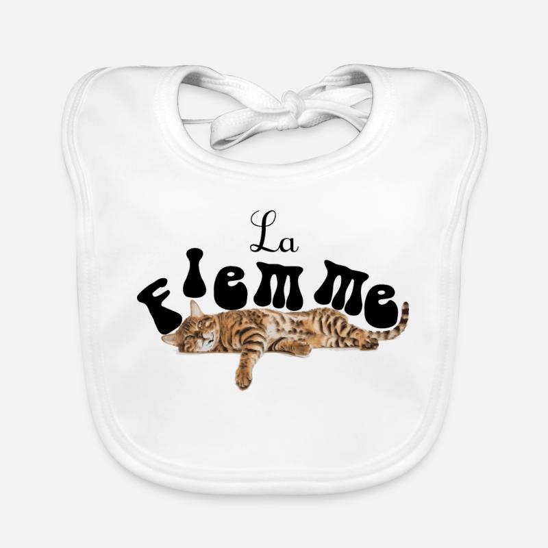 La flemme Bavoir bio Bébé