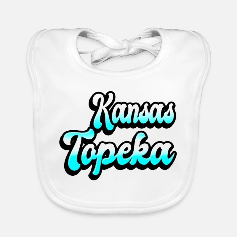 Topeka Kansas Design Baby Bio-Lätzchen