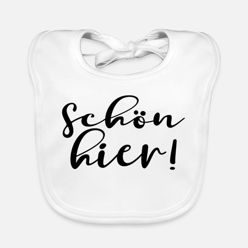 SCHÖN HIER Baby Bio-Lätzchen