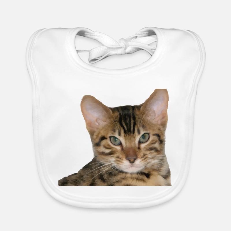 Ich liebe meine Cheetoh Cat Baby Bio-Lätzchen