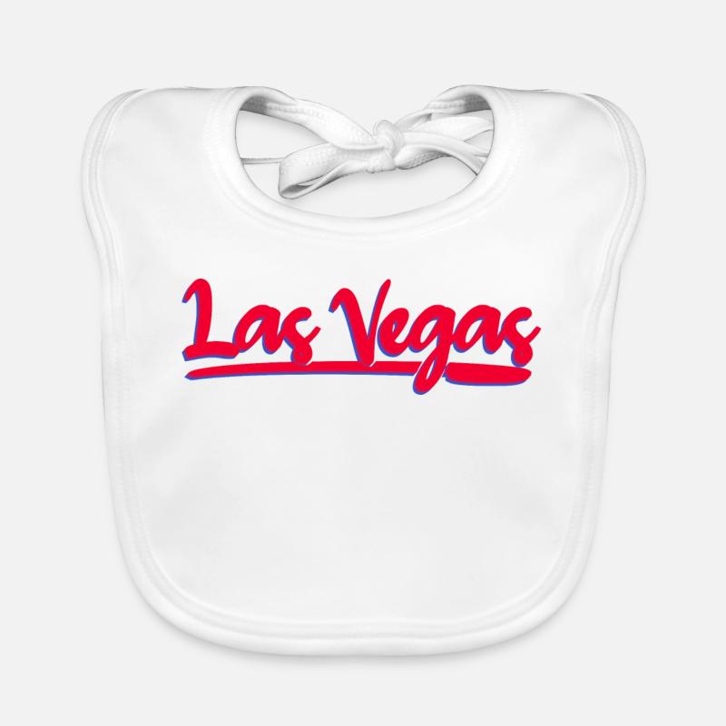 Script néon de Las Vegas Bavoir bio Bébé