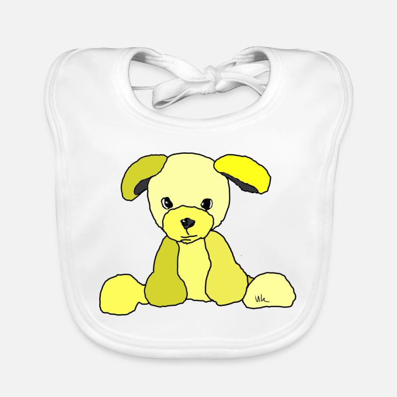 Hund Comic Baby Bio-Lätzchen