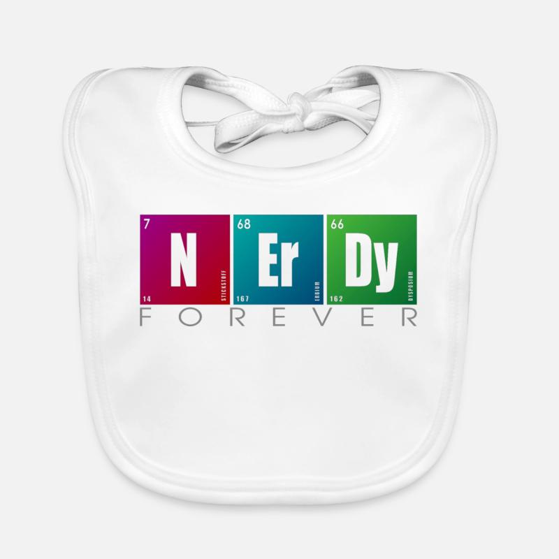NERDY forever - NERDY Elements Bavoir bio Bébé