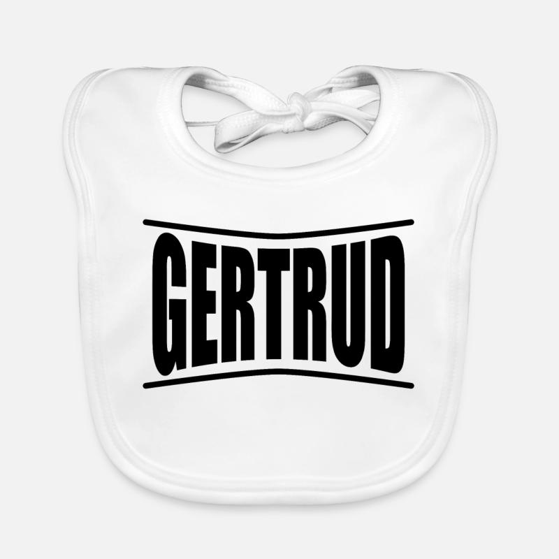 T-Shirt Gertrud T-Shirt Geschenkidee Baby Bio-Lätzchen