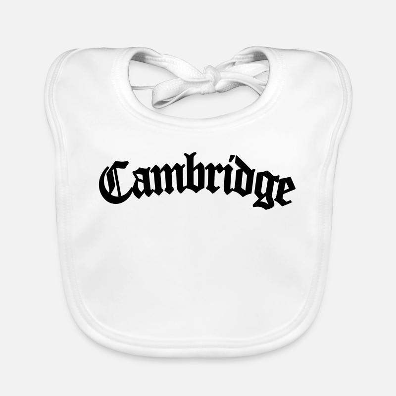 cambridge - Baby Bio-Lätzchen - Weiß