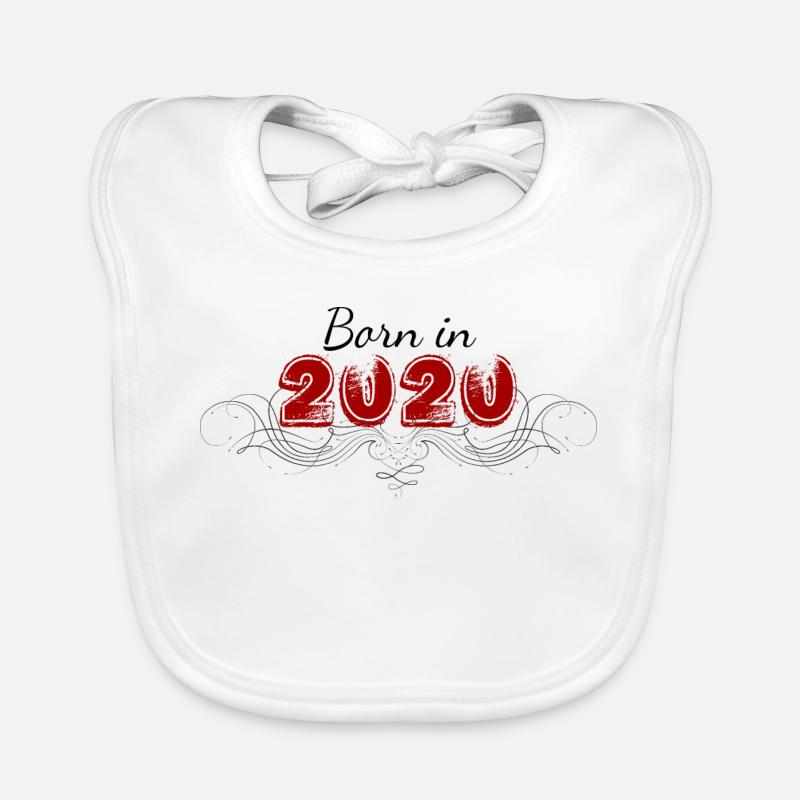 Né décoré en 2020 Bavoir bio Bébé