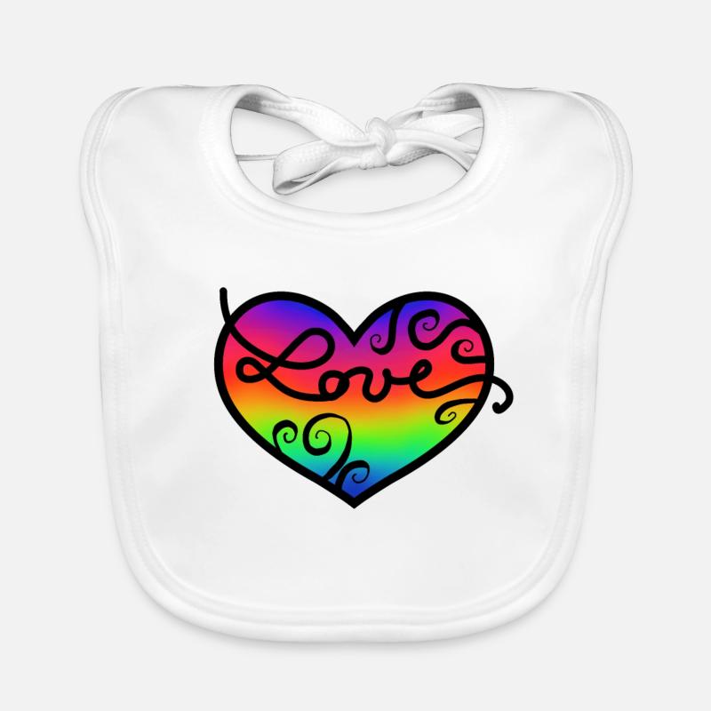 love Bavoir bio Bébé
