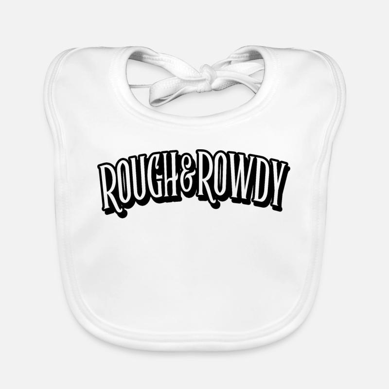 rough and rowdy Baby Bio-Lätzchen