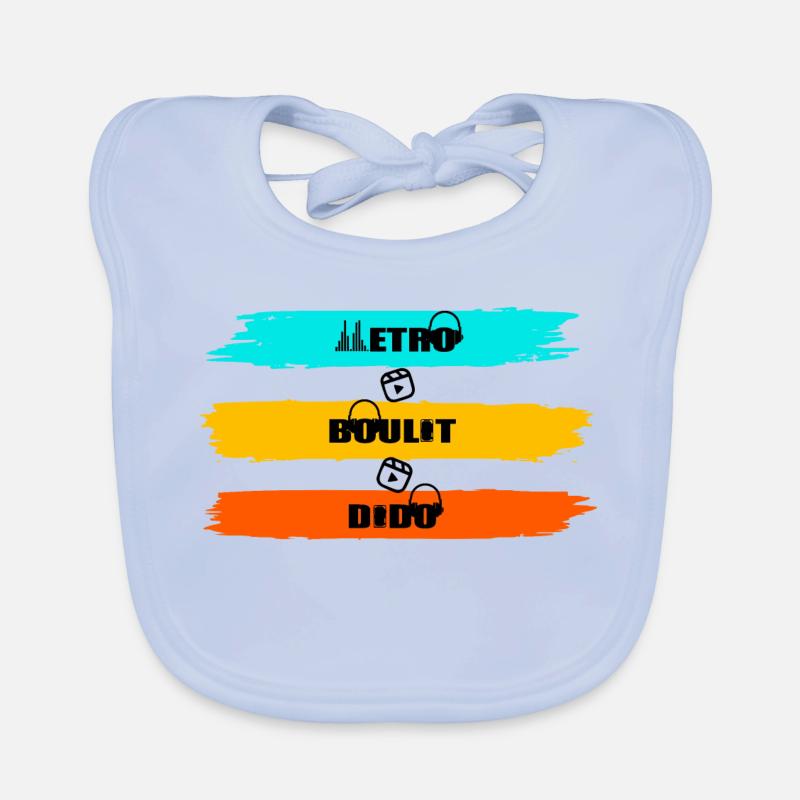 Metro Dodo work Organic Baby Bibs