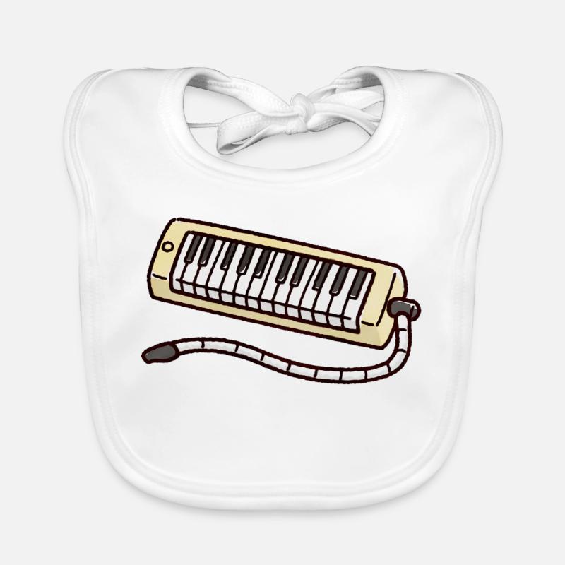 Melodica Reggae Rasta Dub Roots Music Baby Bio-Lätzchen