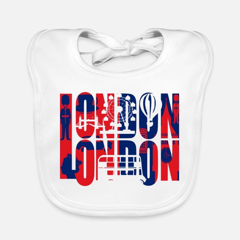 LONDON Bavoir bio Bébé