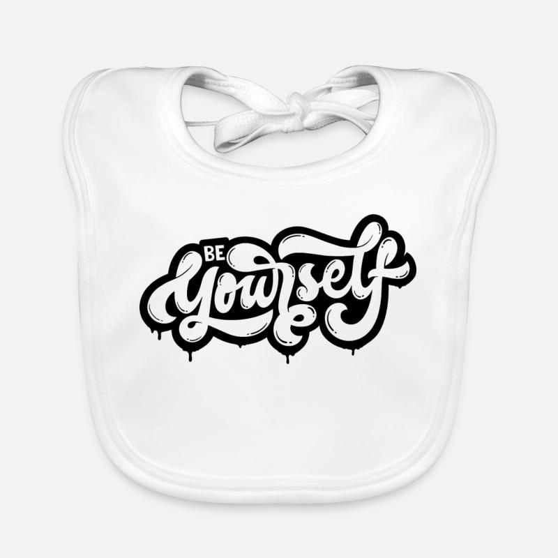 Soyez vous-même Bavoir bio Bébé