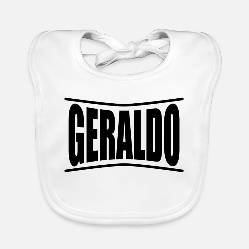 t-shirt Geraldo t-shirt gift idea Organic Baby Bibs