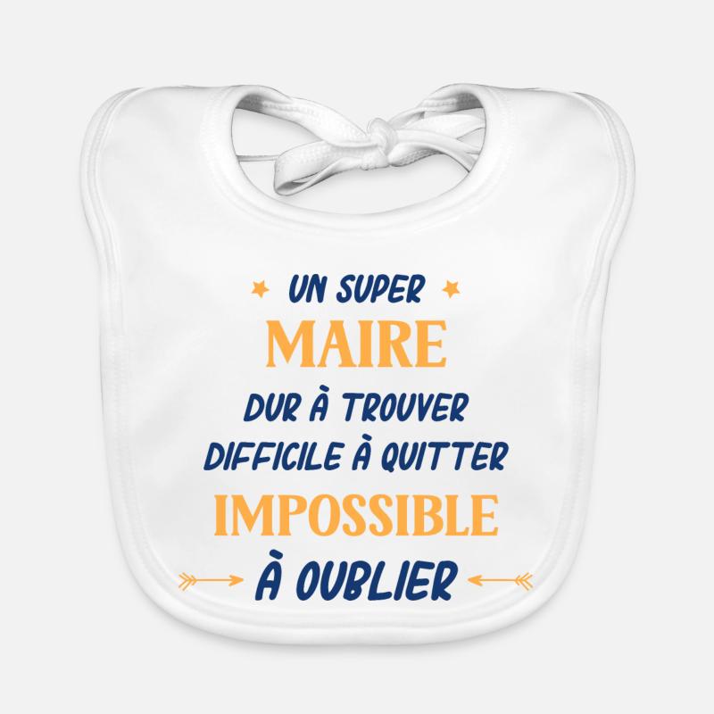 Un super Maire Bavoir bio Bébé