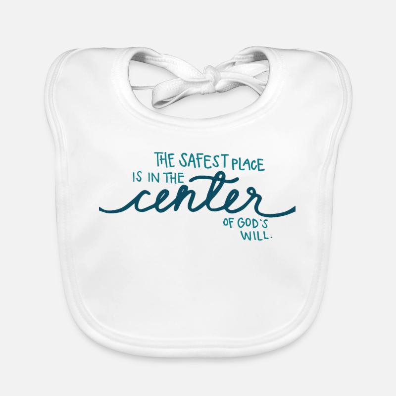 Der sicherste Ort Baby Bio-Lätzchen