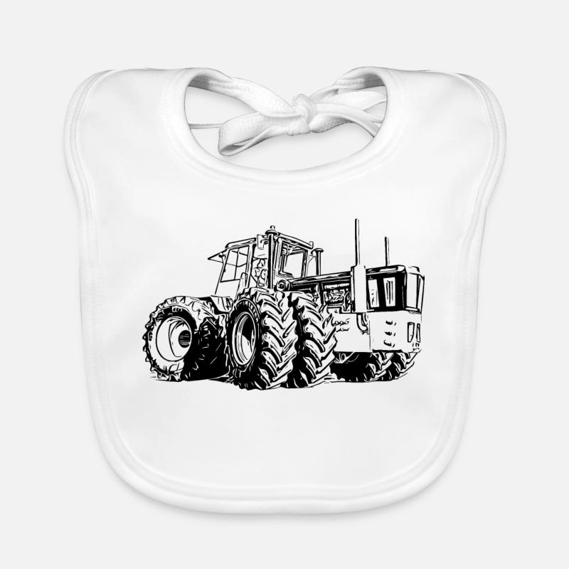 Traktor Gigant Baby Bio-Lätzchen
