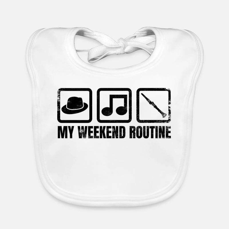 My weekend routine Organic Baby Bibs
