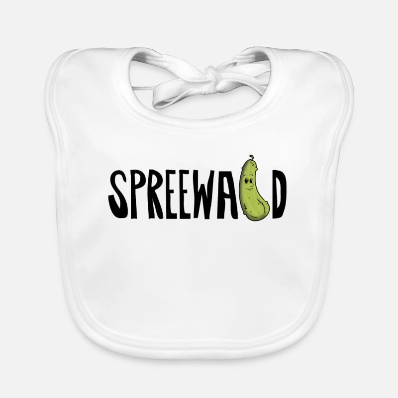 Spreewald Gurke Baby Bio-Lätzchen