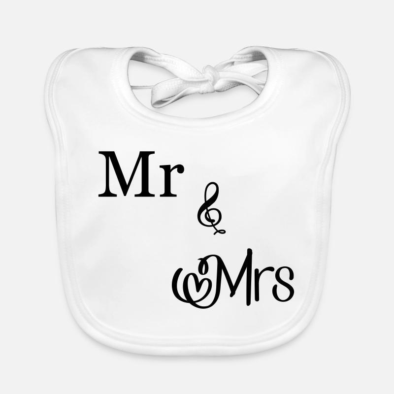 Mr and Mrs Baby Bio-Lätzchen