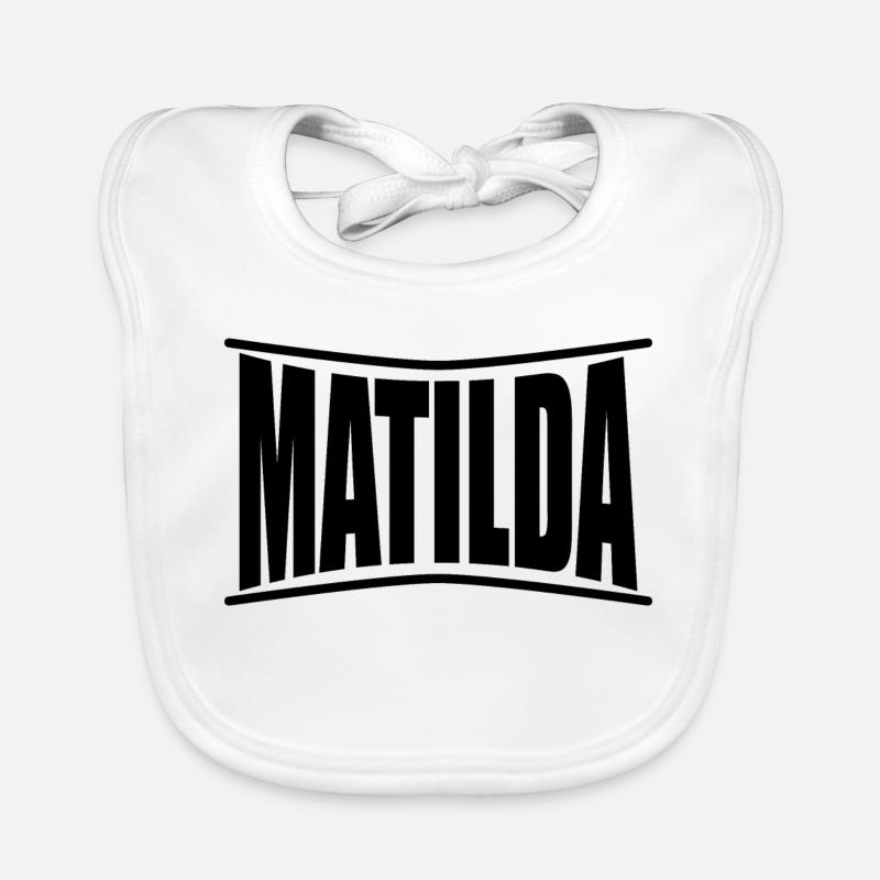 T-Shirt Matilda T-Shirt Geschenkidee Baby Bio-Lätzchen
