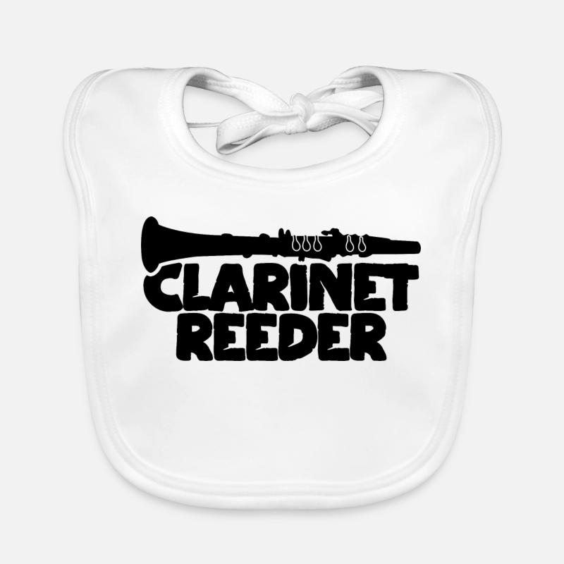 Embouchure de clarinette Bavoir bio Bébé