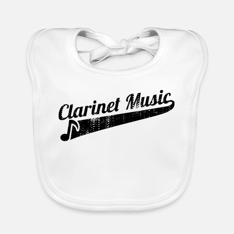 Musique pour clarinette Bavoir bio Bébé