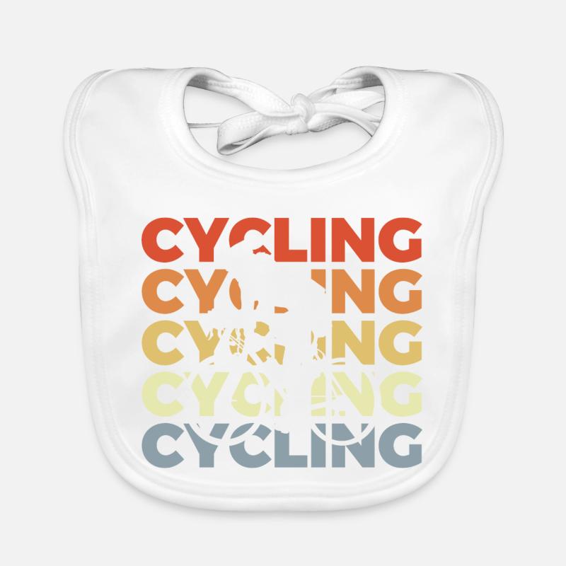 Cyclisme Bavoir bio Bébé