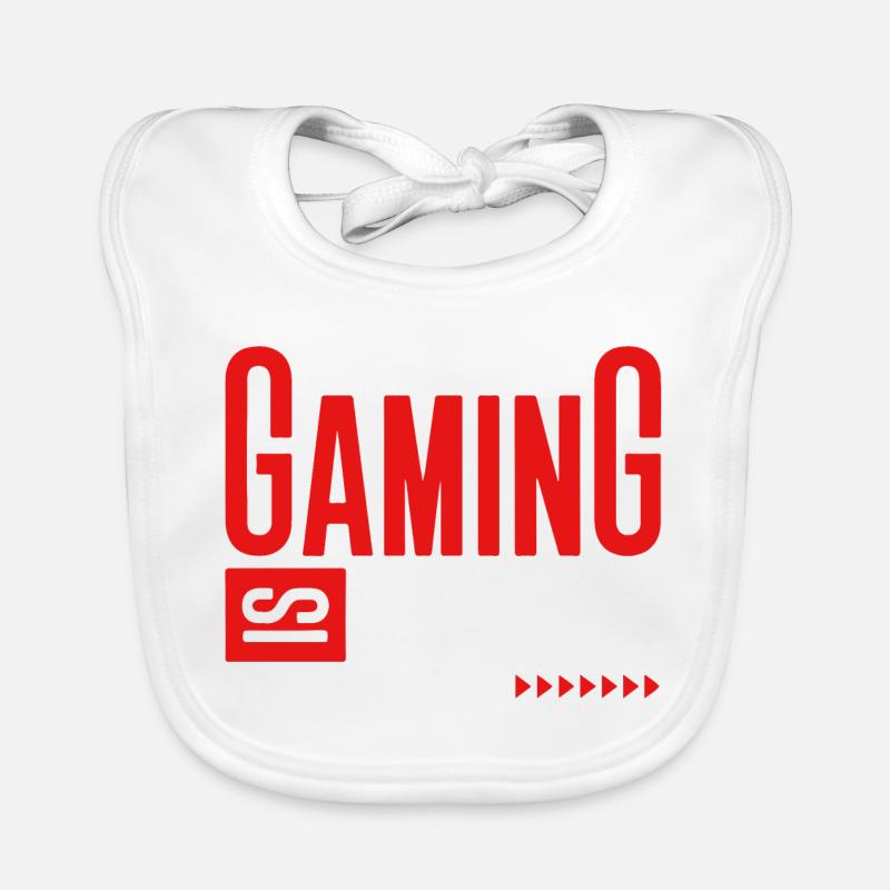 GAMING IST THERAPIE Baby Bio-Lätzchen