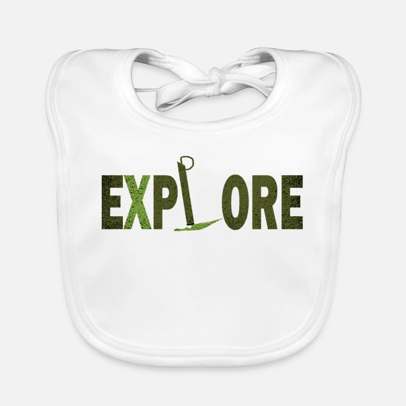 Explore lost place Organic Baby Bibs