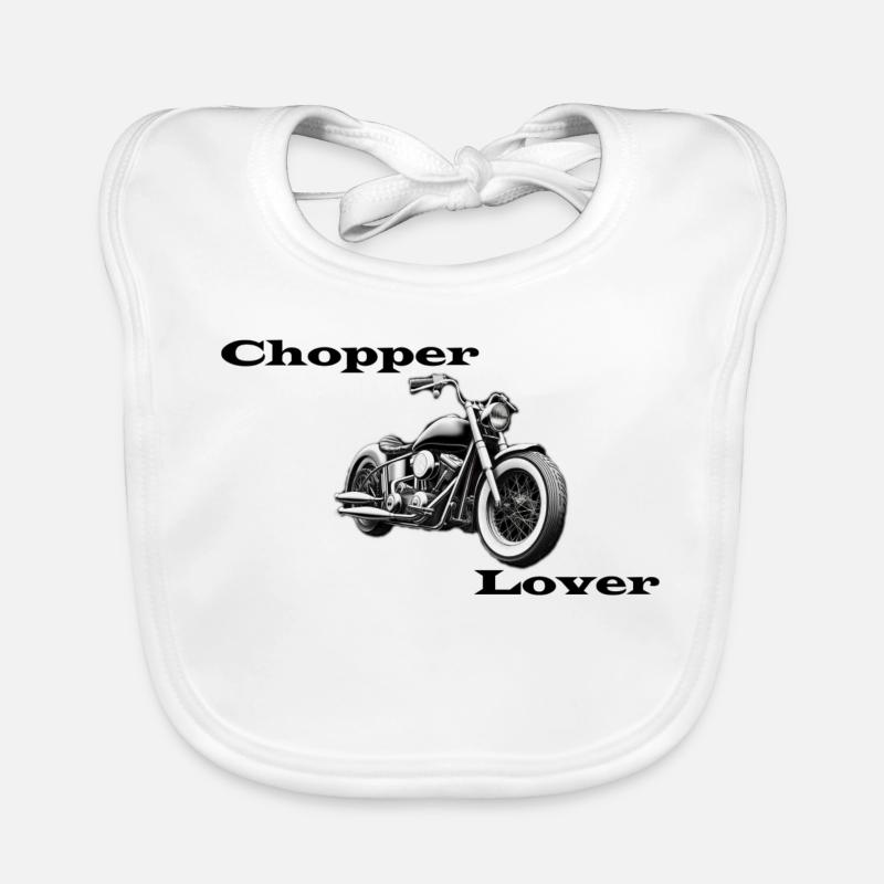 Chopper Lover Baby Bio-Lätzchen