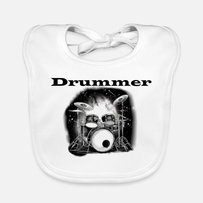 Drummer Baby Bio-Lätzchen