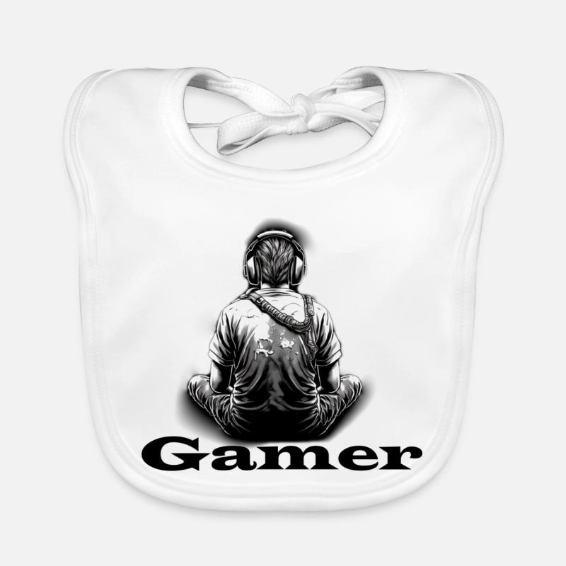 Gamer Baby Bio-Lätzchen