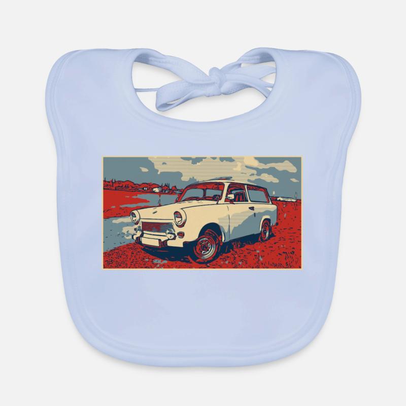 Trabant RDA Bavoir bio Bébé