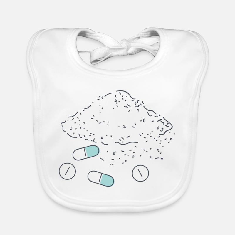 Complément alimentaire Pilules Poudre Comprimés Bavoir bio Bébé