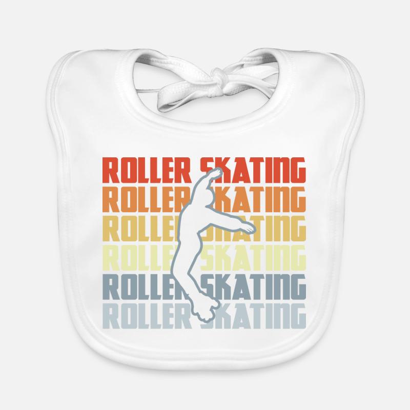 Roller Skating Disco Bavoir bio Bébé