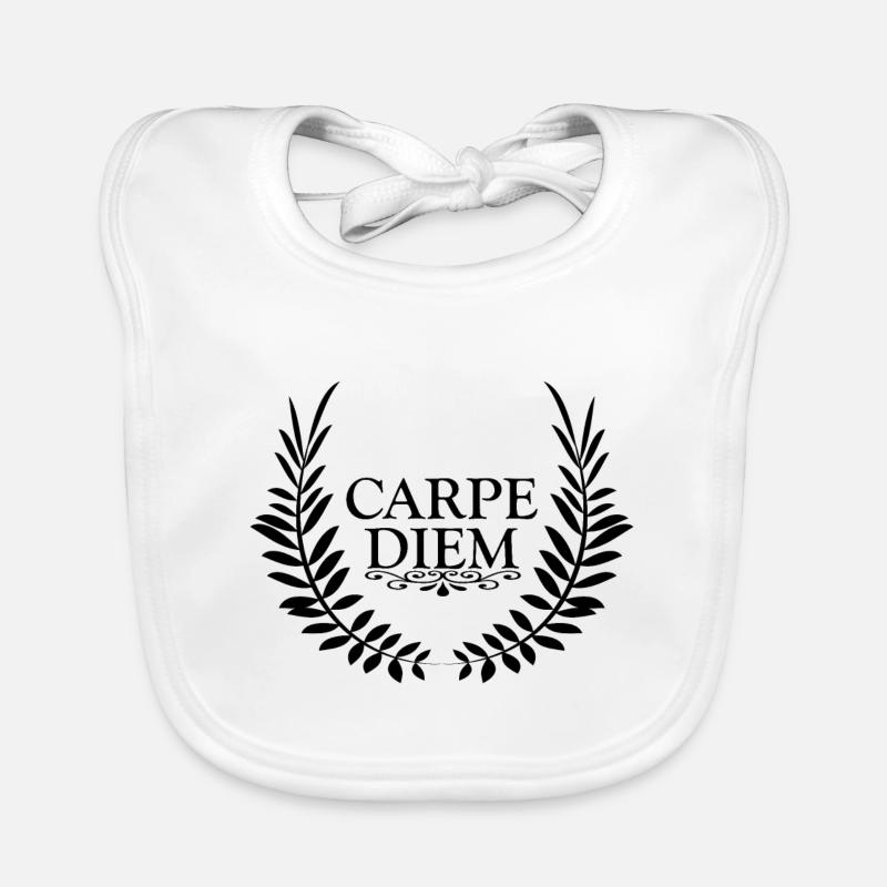 Carpe Diem Organic Baby Bibs