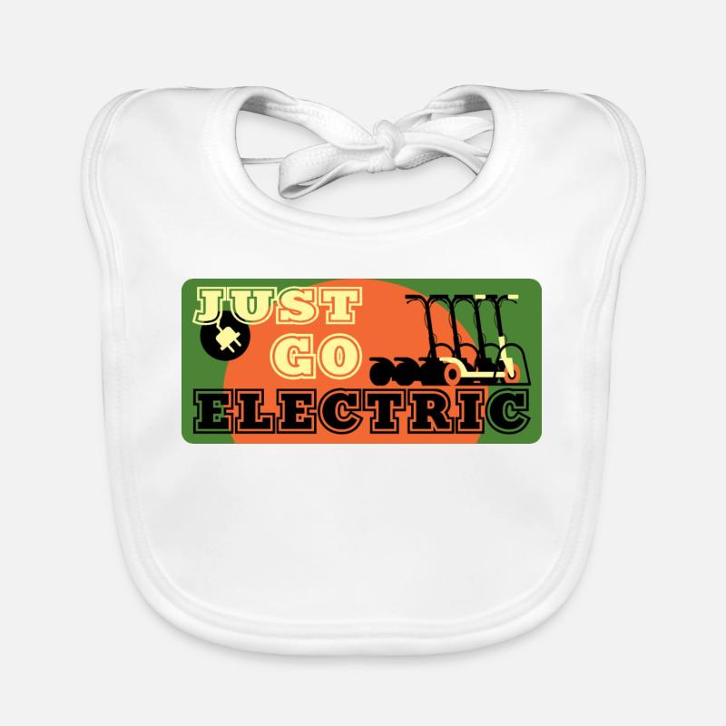 E-scooter riders Organic Baby Bibs