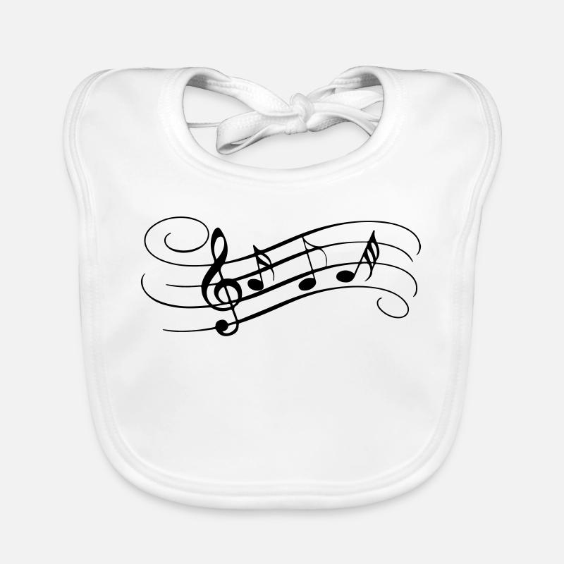 Soaring notes Organic Baby Bibs