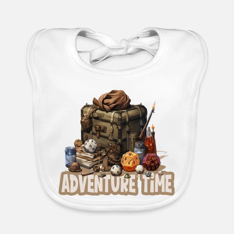 Jeu de rôle, Temps d’aventure, Équipement fantastique Bavoir bio Bébé