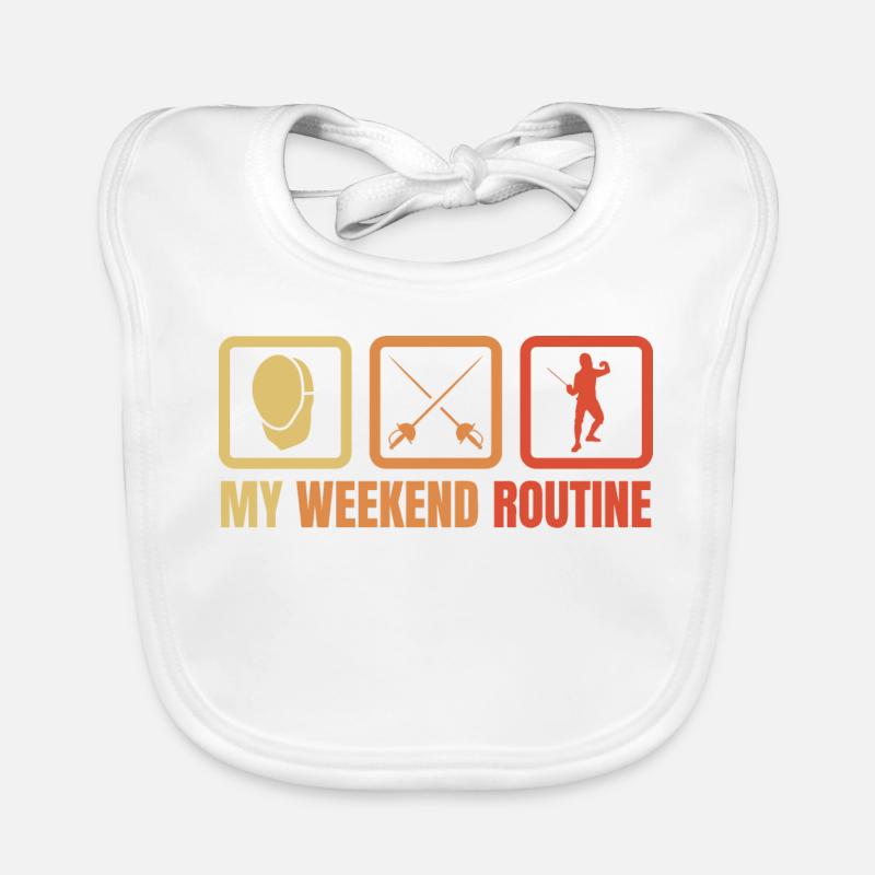 Fechter Wochenende Baby Bio-Lätzchen