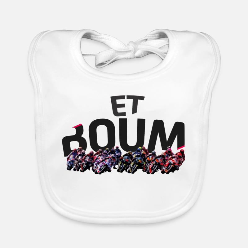 ET BOUM Bavoir bio Bébé